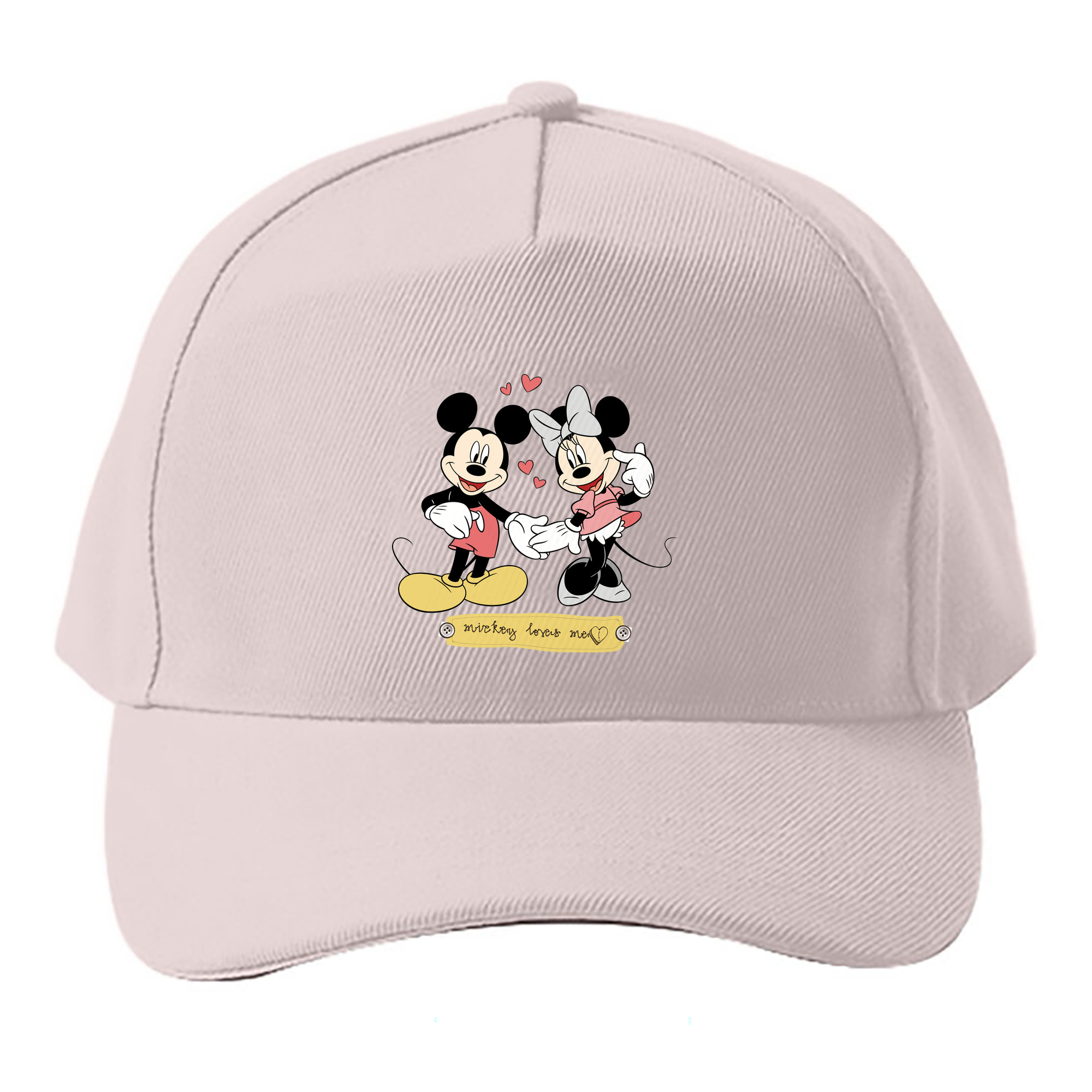 （画像用） ミッキーマウス Mickey Mouse ベースボールキャップ 綿100％ 男女兼用 帽子 スポーツ